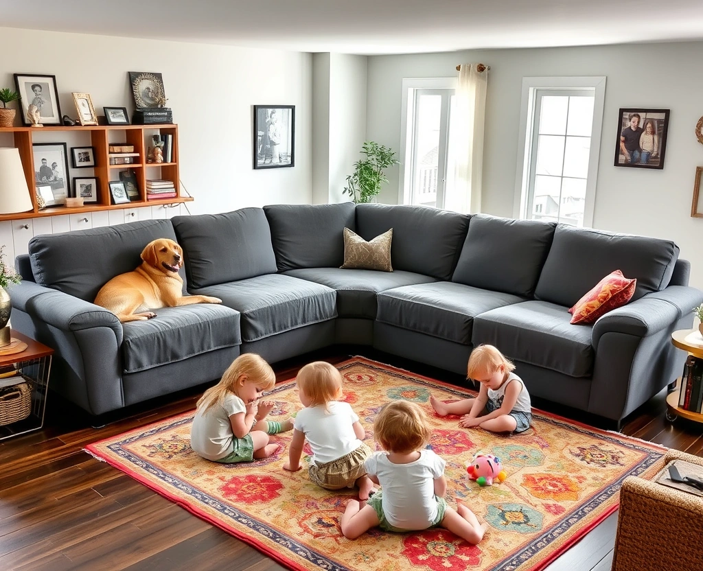 16 Pet-Friendly Sofa Sets That Will Keep Your Home Stylish and Fur-Free! - 3. The Versatile Sectional