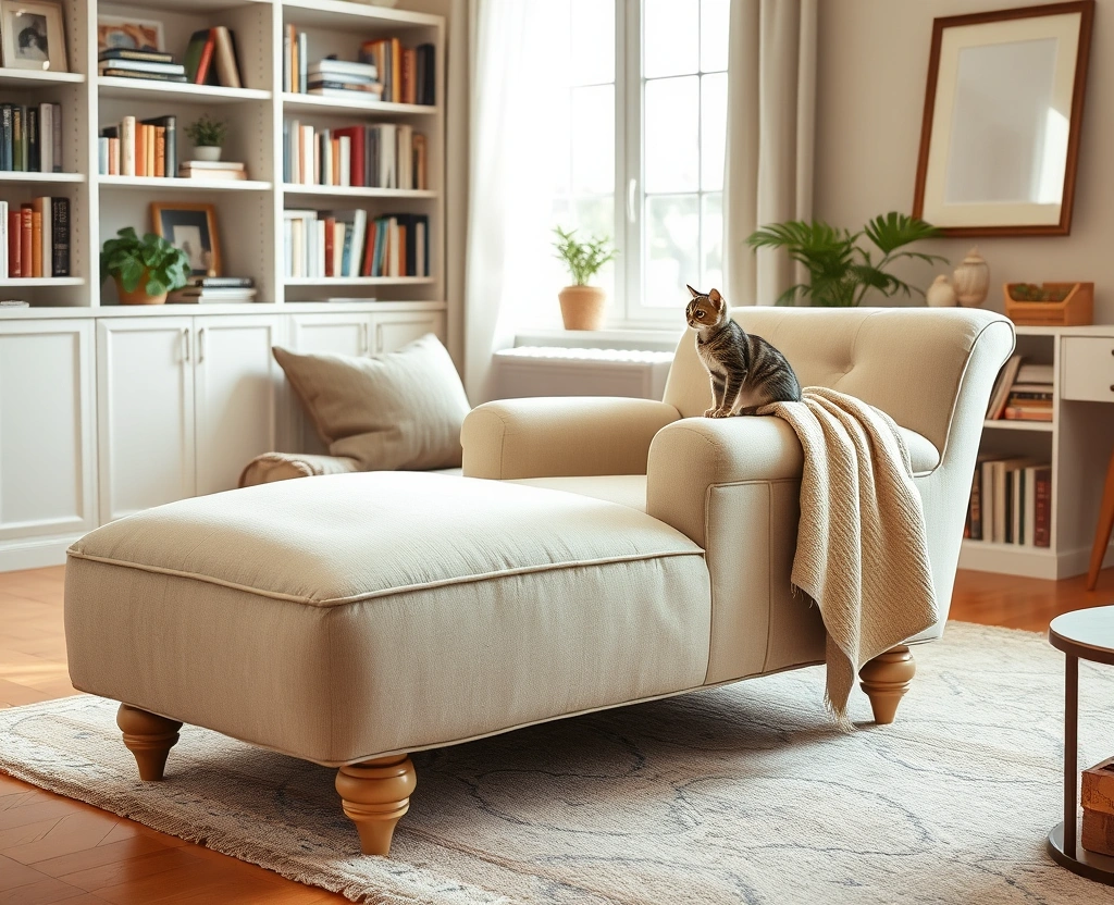 16 Pet-Friendly Sofa Sets That Will Keep Your Home Stylish and Fur-Free! - 4. The Cozy Chaise