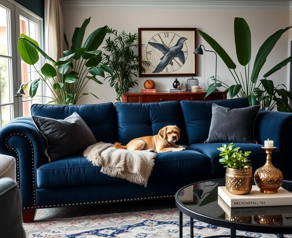 16 Pet-Friendly Sofa Sets That Will Keep Your Home Stylish and Fur-Free! - 5. The Elegant Fabric Sofa