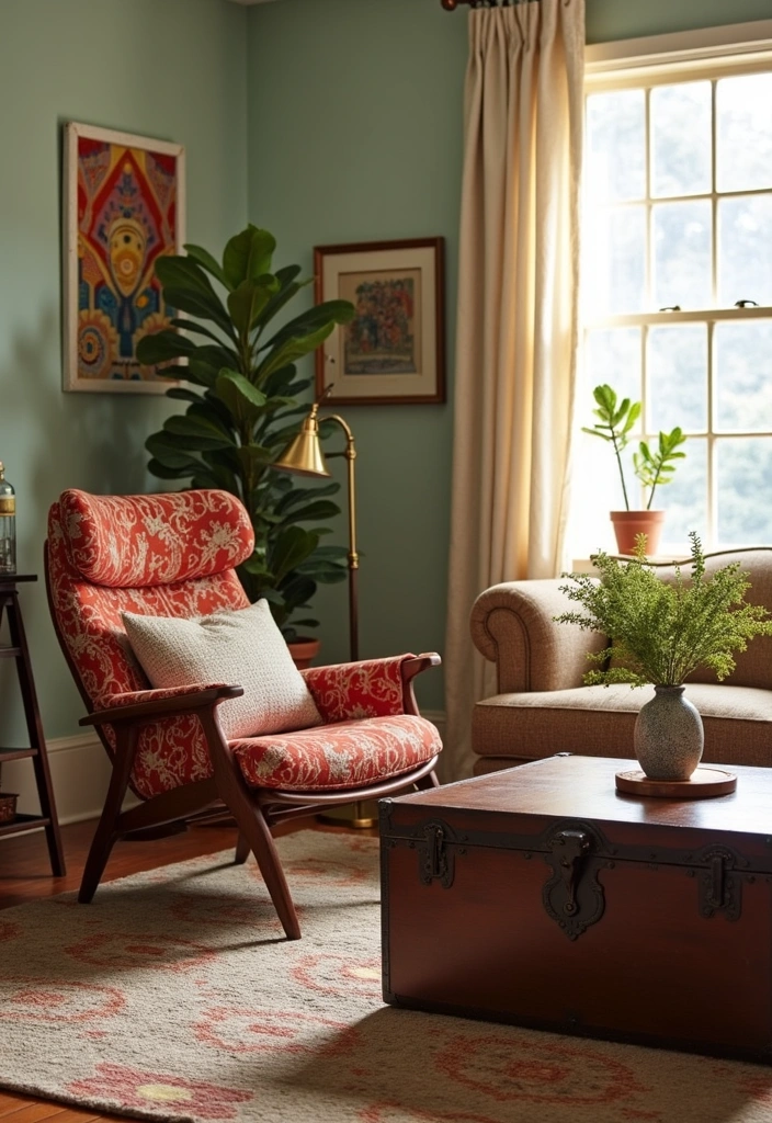 20 Living Room Ideas That Will Transform Your Space into a Cozy Haven (You Won't Believe #12!) - 12. A Touch of Vintage Charm (You Won't Believe This!)