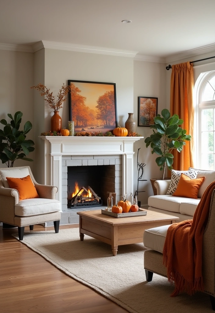 20 Living Room Ideas That Will Transform Your Space into a Cozy Haven (You Won't Believe #12!) - 20. Seasonal Decor Changes