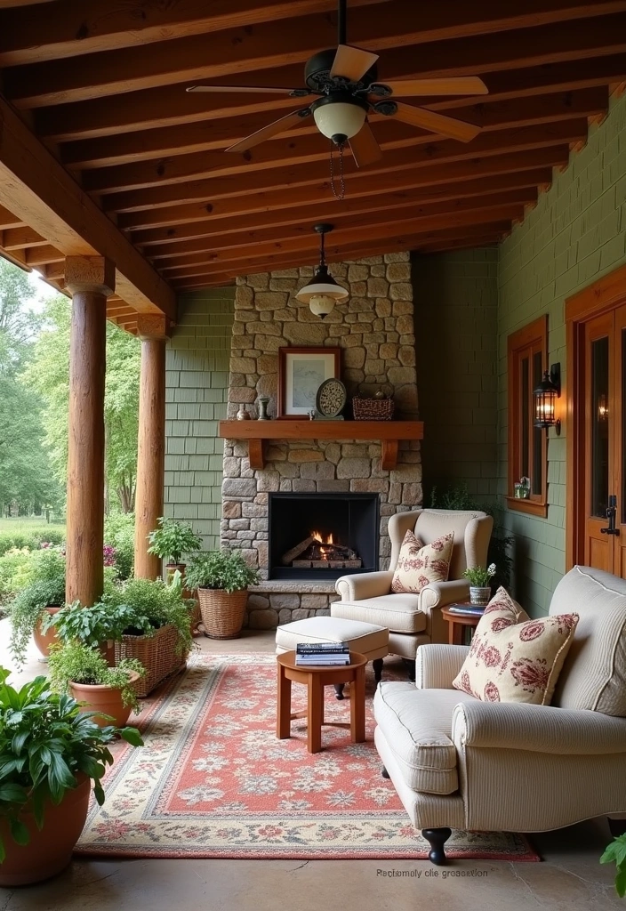 20 Stunning Bungalow Designs with Private Spaces That'll Make You Want to Move In! - 1. Cozy Cottage Vibes