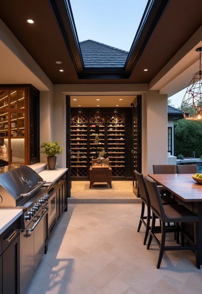 20 Stunning Bungalow Designs with Private Spaces That'll Make You Want to Move In! - 12. Elegant Entertainer's Dream
