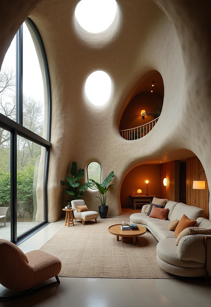 20 Stunning Bungalow Designs with Private Spaces That'll Make You Want to Move In! - 15. Unique Architectural Features