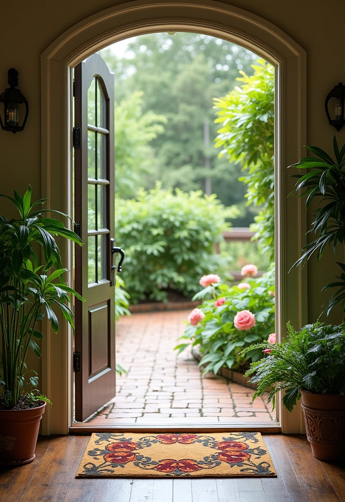 21 Decorative Doormats to Transform Your Entrance into a Welcoming Oasis! - 14. Outdoor-Inspired