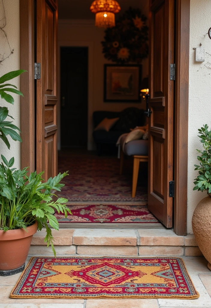 21 Decorative Doormats to Transform Your Entrance into a Welcoming Oasis! - 19. Cultural Heritage