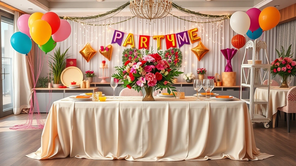 25 Stunning Party Decor Ideas That Will Wow Your Guests (No One Will Believe You Did It Yourself!)