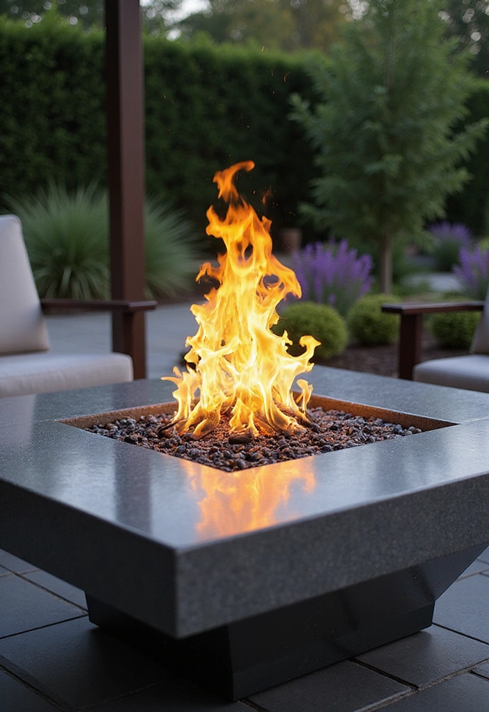 10 DIY Fire Pit Projects That Are So Simple, You'll Want to Start Tonight! - 8. Glass Fire Pit
