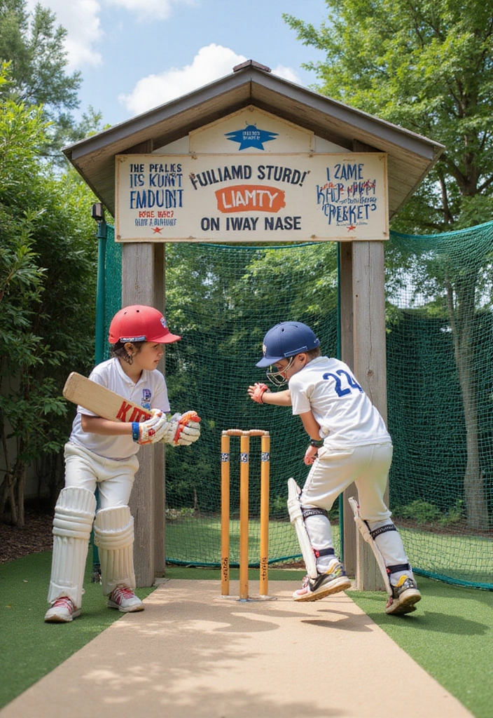10 Inspiring Home Decor Ideas for a Cricket Play Area Your Kids Will Love! - 10. Personalized Cricket Decor