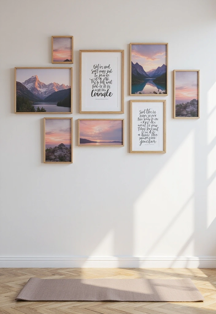 10 Must-Have Yoga Room Accessories That Blend Style with Functionality! - 3. Aesthetic Wall Art