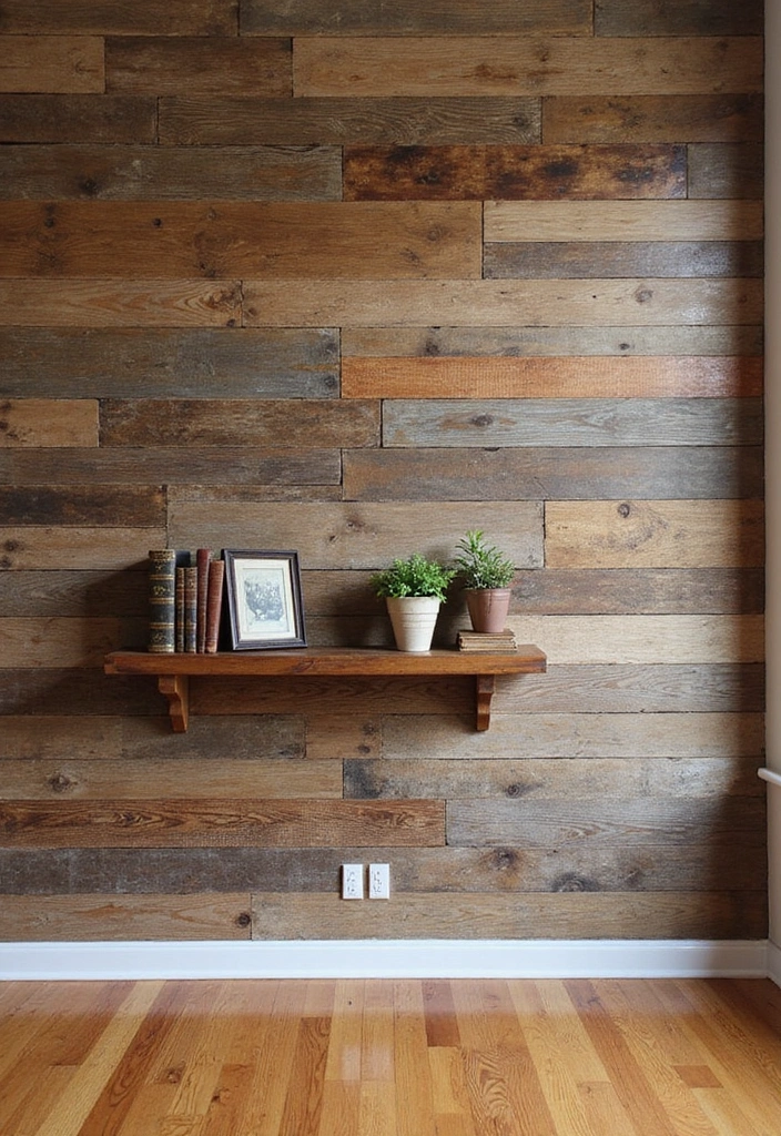 10 Rustic Decor Hacks That'll Bring Cabin Vibes Right to Your Living Room (You Won't Believe #5!) - 1. Incorporate Reclaimed Wood