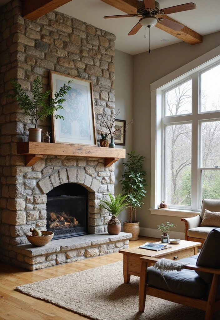 10 Rustic Decor Hacks That'll Bring Cabin Vibes Right to Your Living Room (You Won't Believe #5!) - 3. Add Natural Elements
