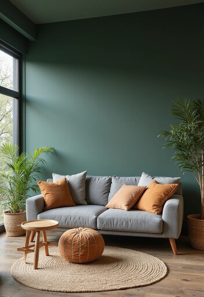 10 Rustic Decor Hacks That'll Bring Cabin Vibes Right to Your Living Room (You Won't Believe #5!) - 7. Use Earthy Color Palettes