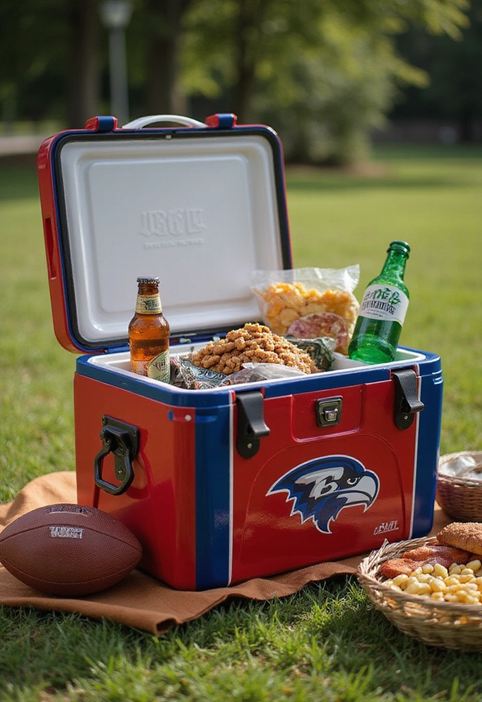 13 Epic Frat Cooler Ideas That'll Make Your Parties Legendary (You Won't Believe #7!) - 9. Ultimate Game Day Cooler
