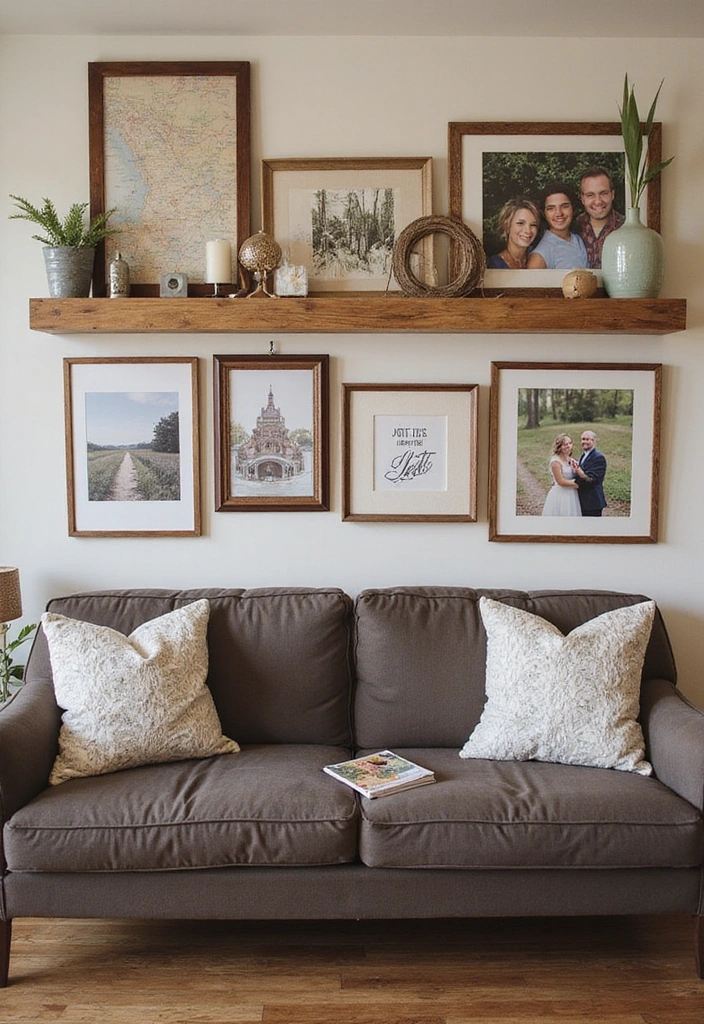 14 Rustic Home Decor Ideas That Bring Cozy Charm (Your Friends Will Be Jealous of #9!) - 14. Personalized Touches