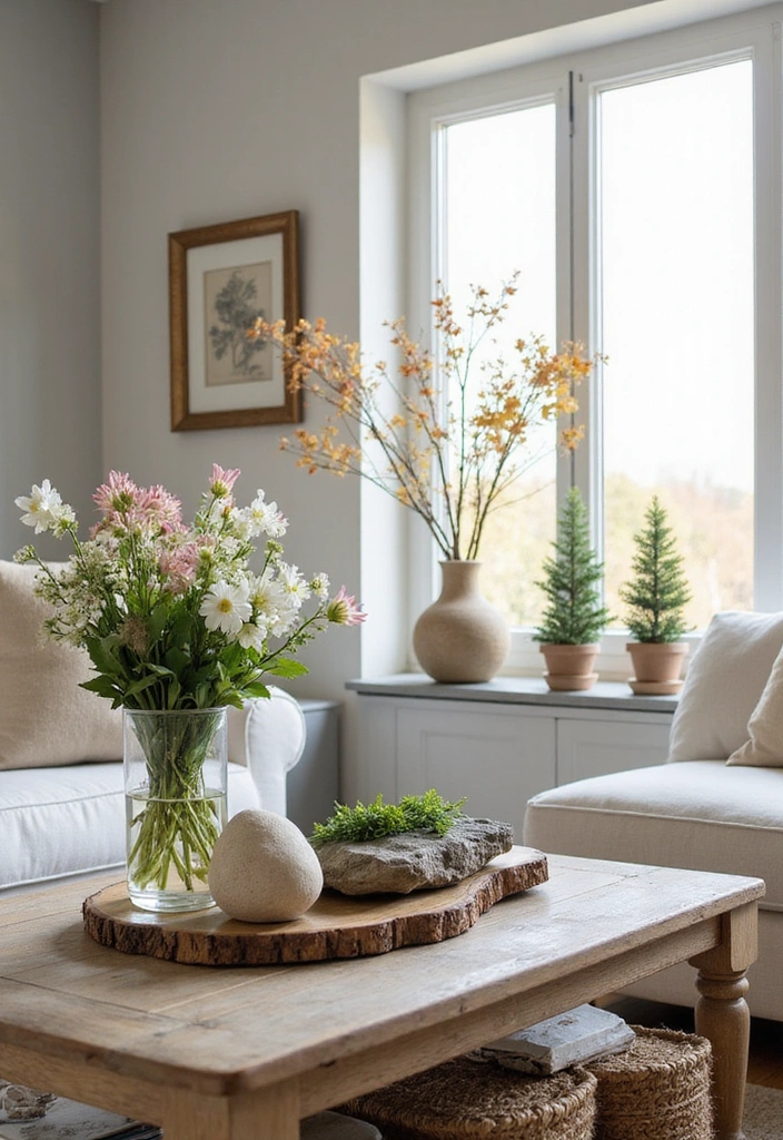 14 Versatile Seasonal Home Decor Hacks That You Can Use All Year Round (Check Out #4!) - 4. Nature-Inspired Decor Elements