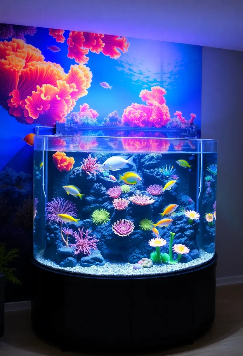 15 DIY Aquarium Projects That Are So Easy, You'll Want to Start Today! - 10. Customized Aquarium Backgrounds