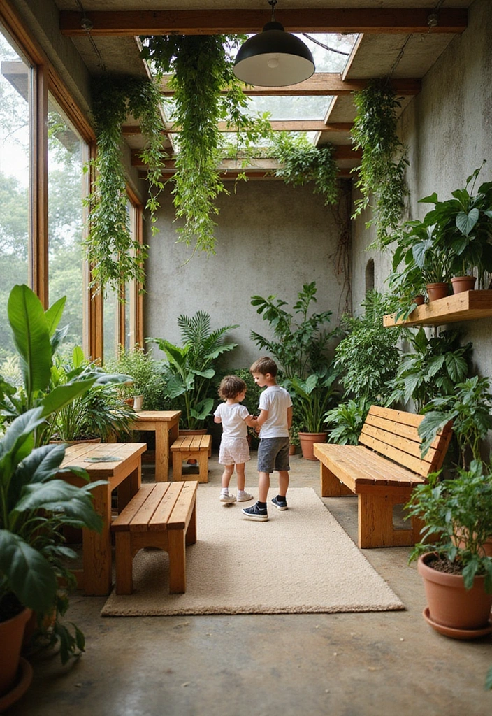 15 Smart Multi-Functional Play Area Designs That Maximize Your Space! - 10. Nature-Inspired Designs