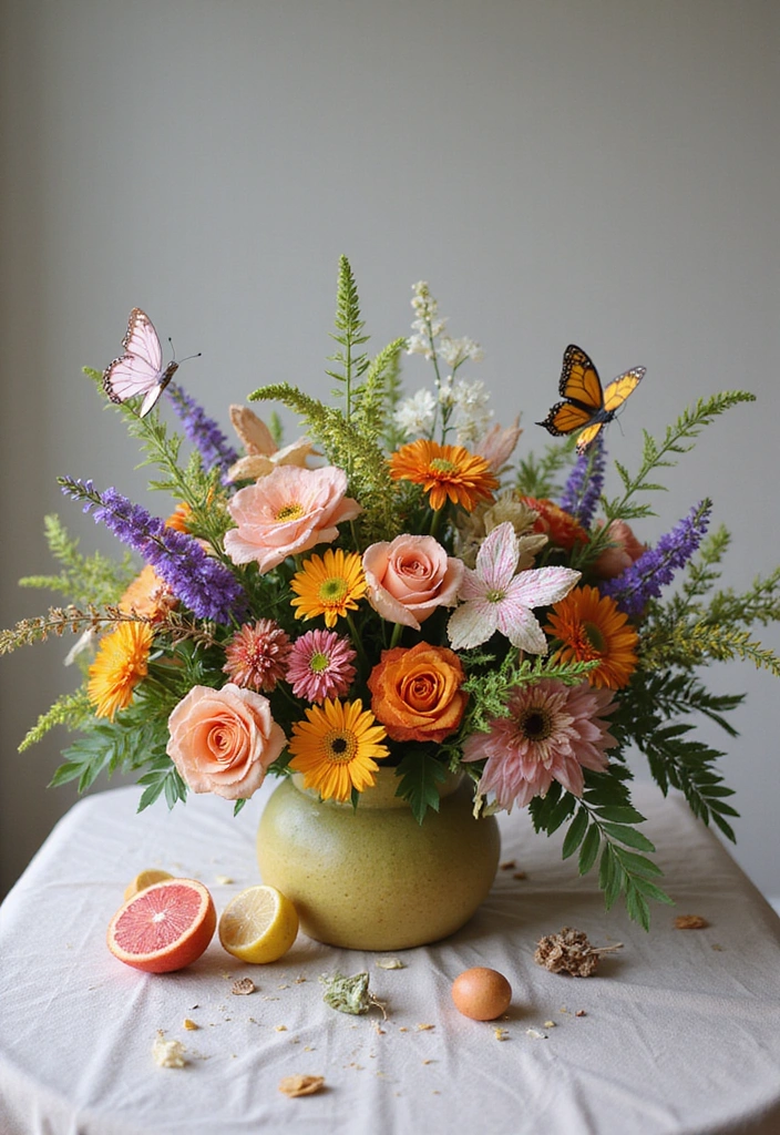 15 Stunning Budget-Friendly Spring Decor Ideas To Refresh Your Home (You Won't Believe #7!) - 11. Spring-Themed Table Centerpieces