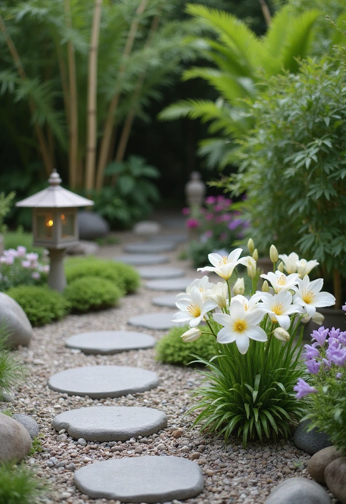 15 Stunning Flower Bed Designs That Will Transform Your Garden into a Paradise! - 4. Zen Garden