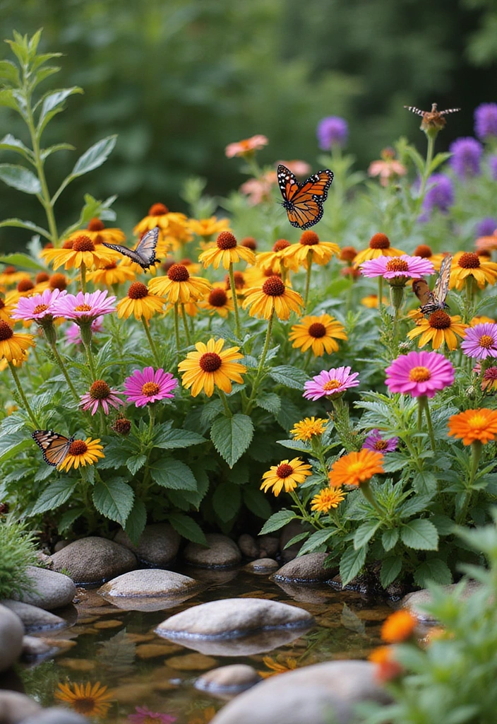 15 Stunning Flower Bed Designs That Will Transform Your Garden into a Paradise! - 6. Butterfly Garden