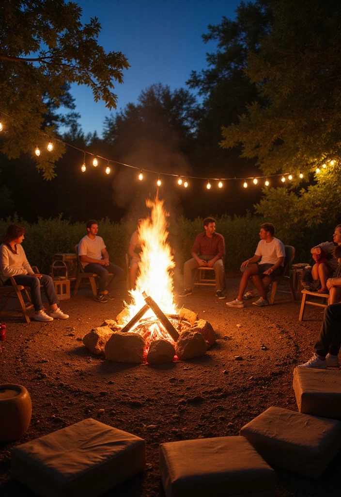 18 Bonfire Lighting Hacks That'll Set the Perfect Mood for Your Garden Parties (Tip #9 is a Game Changer!) - 18. Plan for Safety