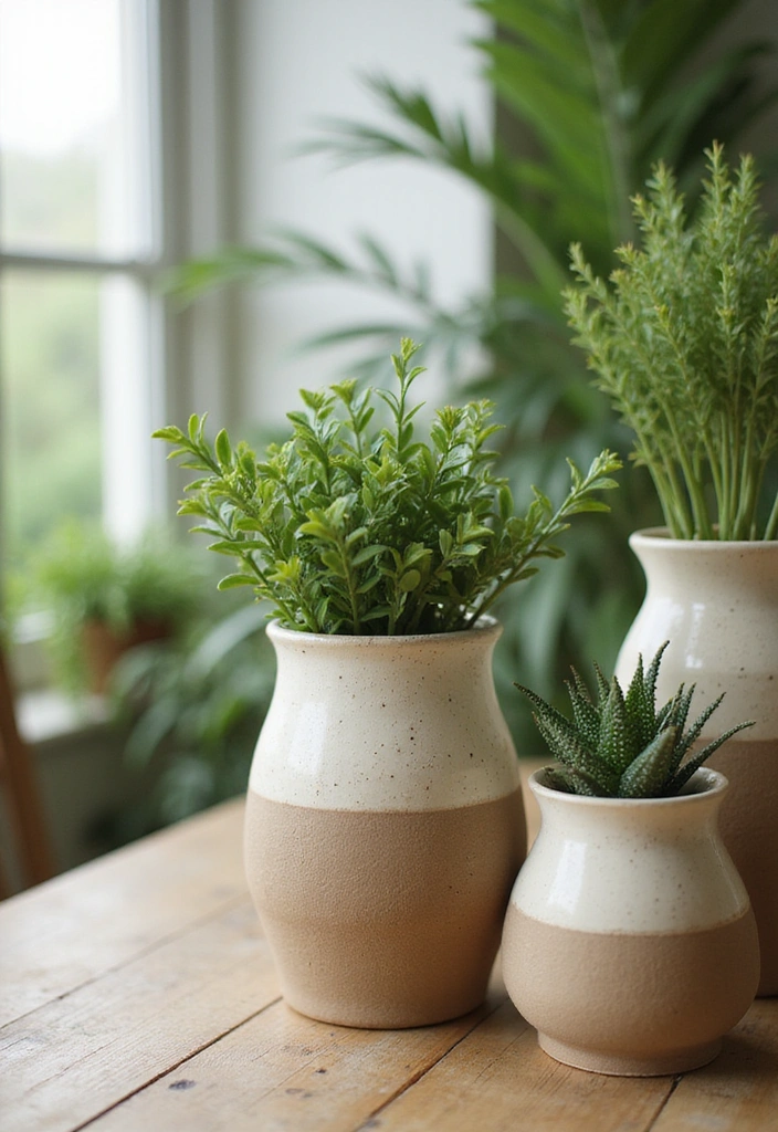 18 Gorgeous DIY Ceramic Vase Hacks That'll Elevate Your Home Decor (Don't Miss #7!) - 18. Eco-Friendly Options