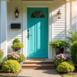 10 Colorful Door Designs That Will Make Your Neighbors Green with Envy!