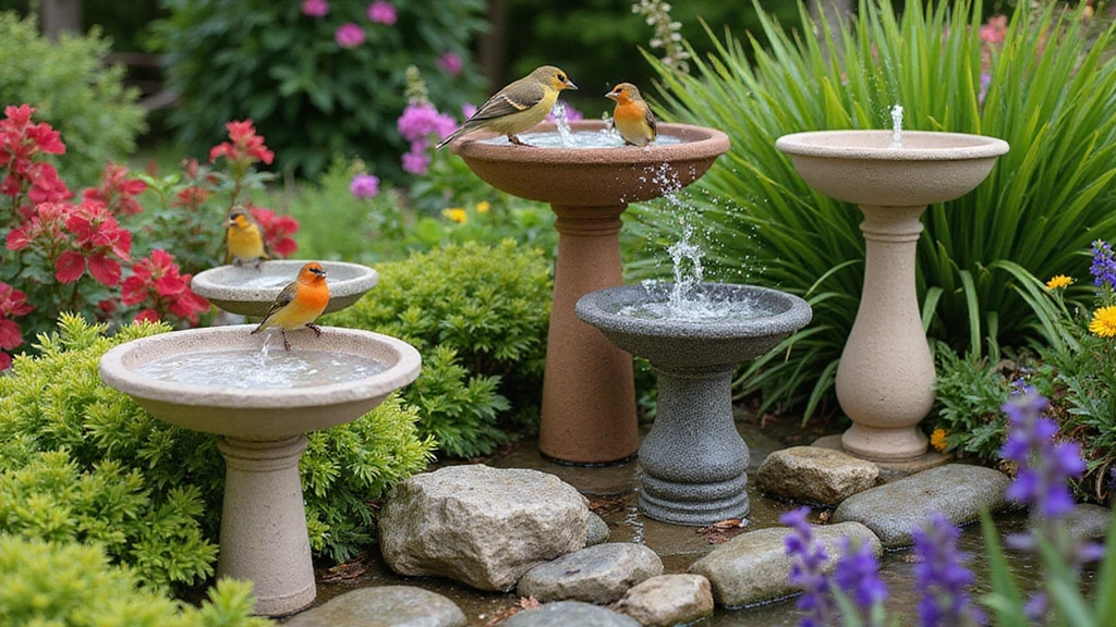 10 Creative Bird Bath Designs You Can Make at Home (Your Feathered Friends Will Thank You!)