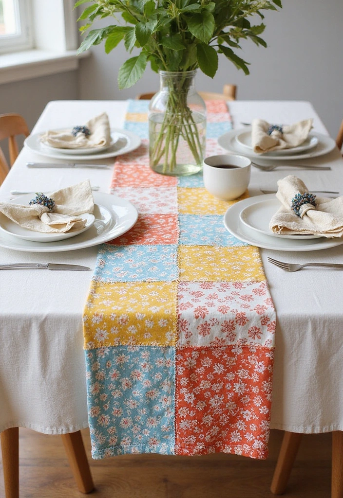 10 Heartwarming Senior Table Decor Ideas That Will Brighten Any Space (You Won't Believe #6!) - 5. Colorful Table Runners