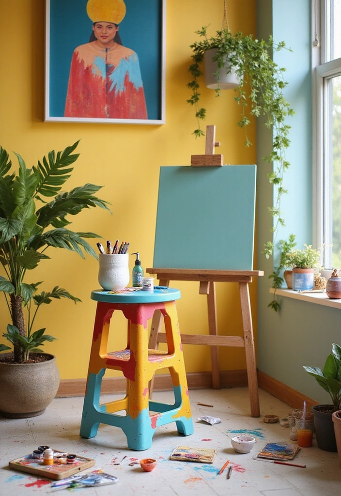 10 Ingenious Small Tool Chairs That Will Transform Your Workspace (You Won't Believe #5!) - 2. The Multi-Functional Crafting Stool