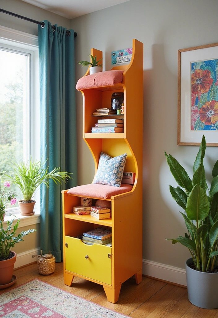 10 Ingenious Small Tool Chairs That Will Transform Your Workspace (You Won't Believe #5!) - 5. The Upside-Down Storage Chair Surprise!
