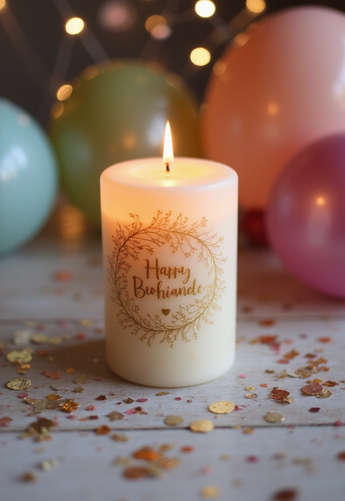 10 Stunning Candle Painting Ideas That'll Transform Your Space (You Won't Believe #4!) - 10. Personalized Candle Art