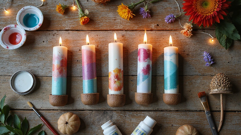 10 Stunning Candle Painting Ideas That'll Transform Your Space (You Won't Believe #4!)