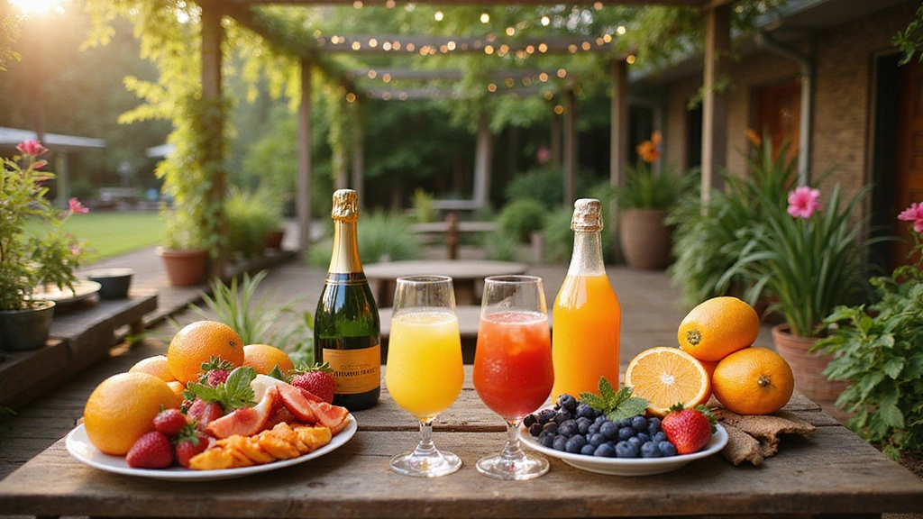 10 Stunning Home Decor Mimosa Bar Ideas That Will Wow Your Guests!