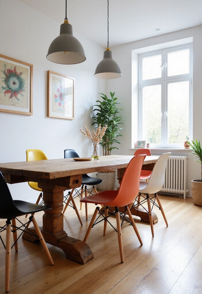 10 Stunning Plastic Chair Designs That Will Elevate Your Dining Room Style (You Won't Believe #3!) - 1. The Iconic Eames Chair