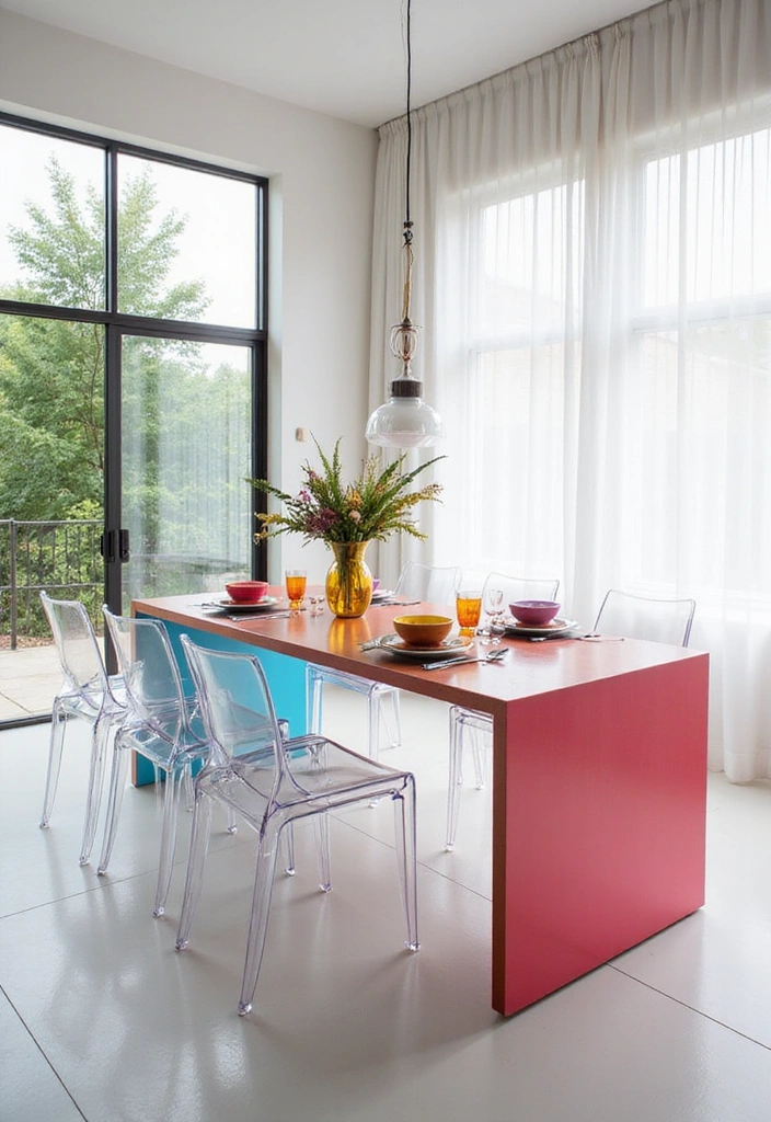 10 Stunning Plastic Chair Designs That Will Elevate Your Dining Room Style (You Won't Believe #3!) - 6. Transparent Elegance