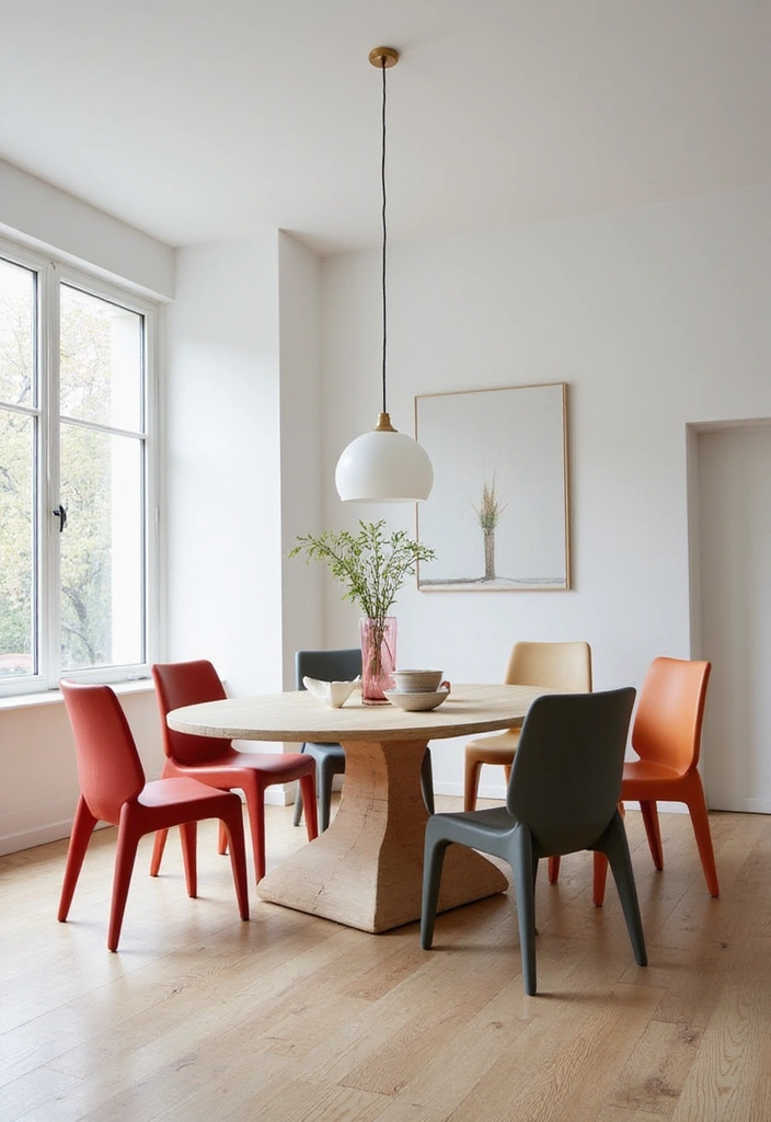 10 Stunning Plastic Chair Designs That Will Elevate Your Dining Room Style (You Won't Believe #3!) - 8. Sculptural Artistry