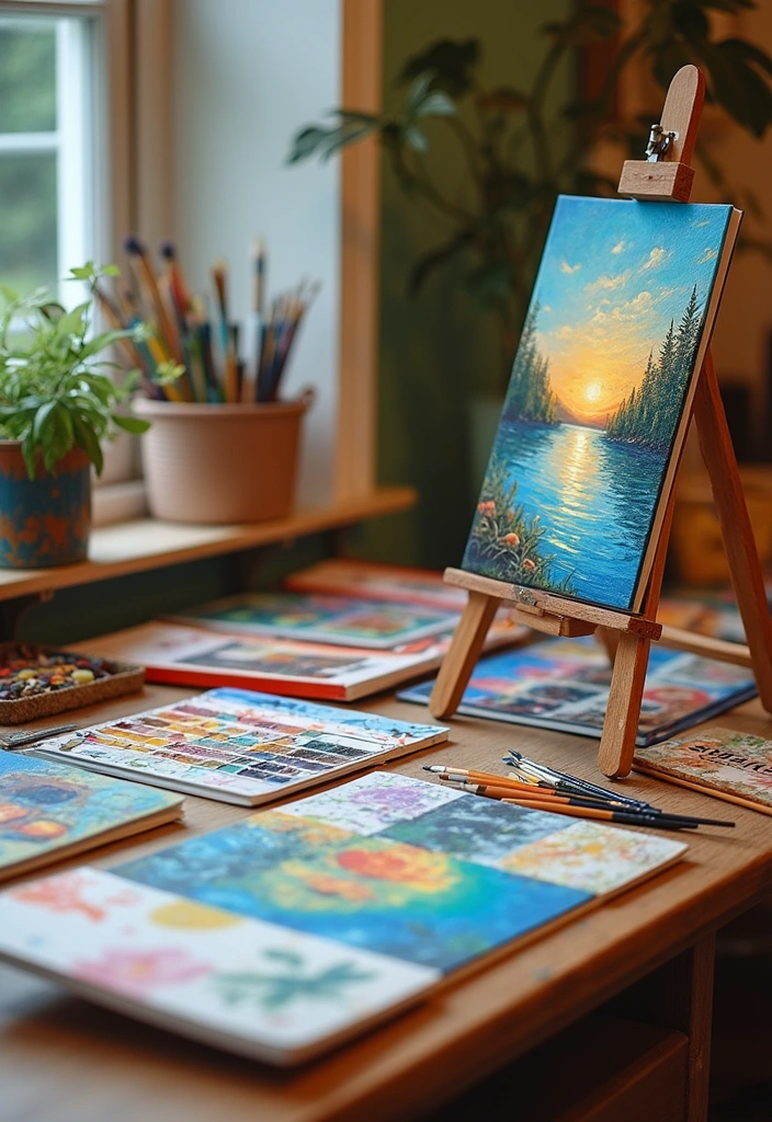 10 Stunning Senior Table Display Ideas That Will Brighten Up Any Room (You Won't Believe #5!) - 6. Artistic Table Display