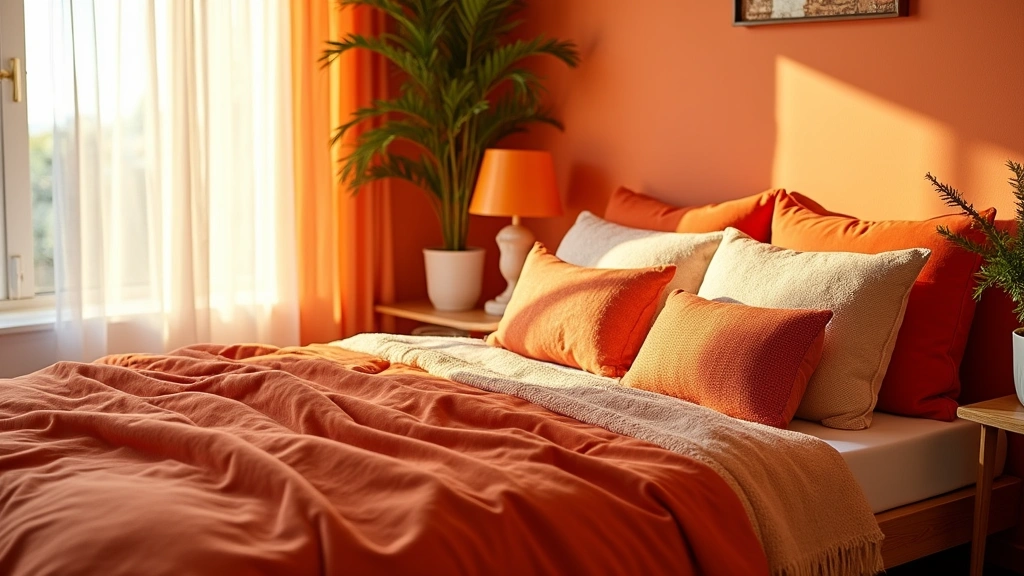 10 Vibrant Orange Bedroom Decor Ideas That Will Brighten Your Mood Instantly!