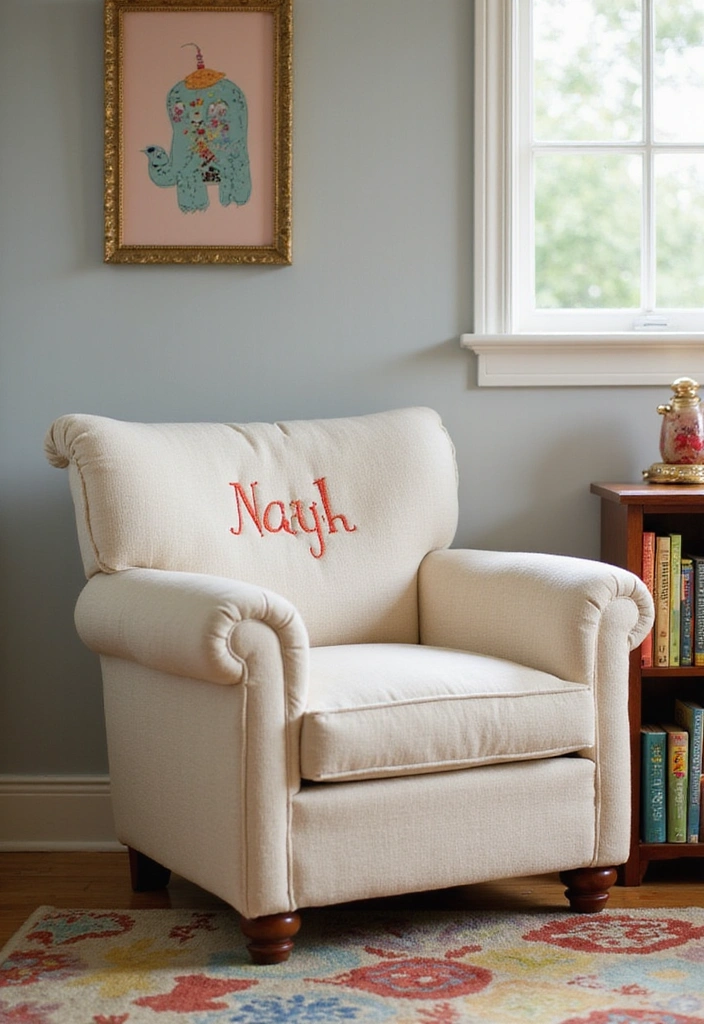 12 Adorable Small Chairs for Kids That Will Brighten Up Any Room (You Won't Believe #5!) - 7. Personalized Chairs