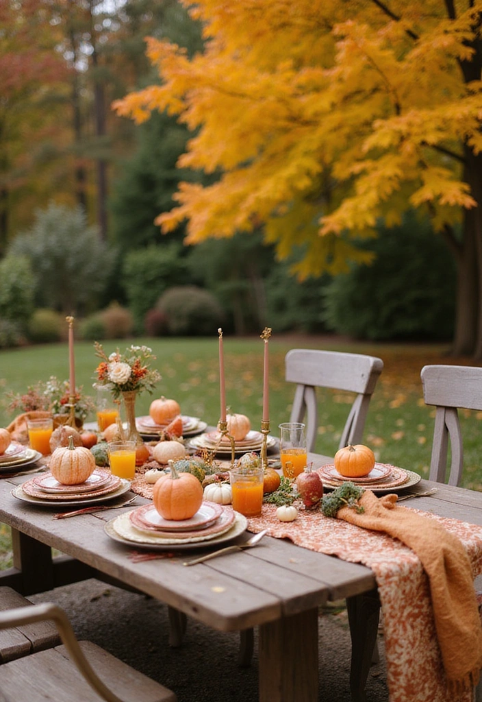 12 Al Fresco Dining Decor Ideas That Will Make Every Meal Feel Like a Special Occasion! - 10. Seasonal Decorations