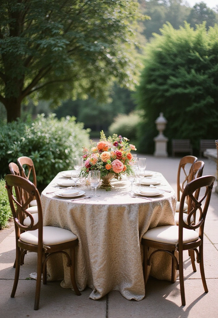 12 Al Fresco Dining Decor Ideas That Will Make Every Meal Feel Like a Special Occasion! - 2. Elegant Table Settings