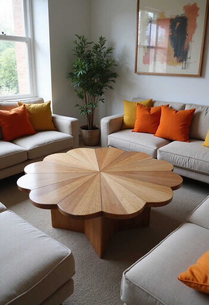 12 Stunning Fan Shape Decor Trends That Will Transform Your Home! - 5. Fan-Shaped Furniture: Unique Pieces to Stand Out