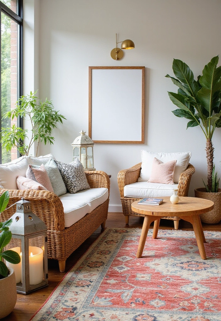 12 Summer Room Decor Ideas That Will Make Your Space Feel Like a Beach Paradise! - 10. Utilize Outdoor-Inspired Decor