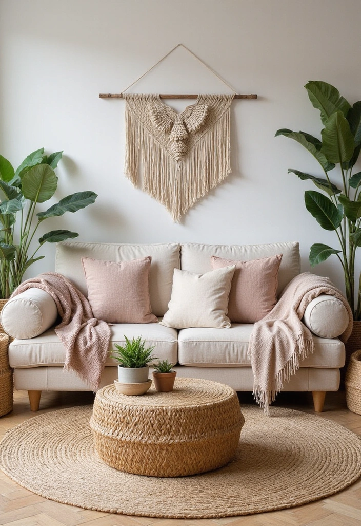 12 Summer Room Decor Ideas That Will Make Your Space Feel Like a Beach Paradise! - 2. Incorporate Natural Textures