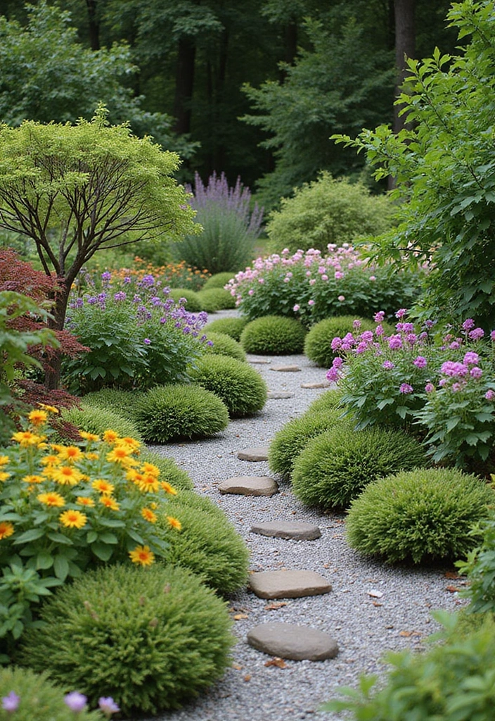 12 Zen Garden Layout Ideas That Will Transform Your Backyard into a Peaceful Retreat! - 12. Seasonal Plant Arrangements