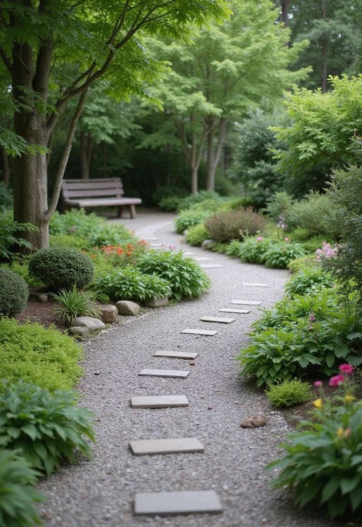 12 Zen Garden Layout Ideas That Will Transform Your Backyard into a Peaceful Retreat! - 3. Gravel Pathways