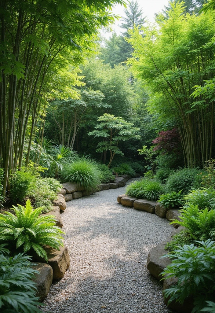 12 Zen Garden Layout Ideas That Will Transform Your Backyard into a Peaceful Retreat! - 6. Lush Plant Borders