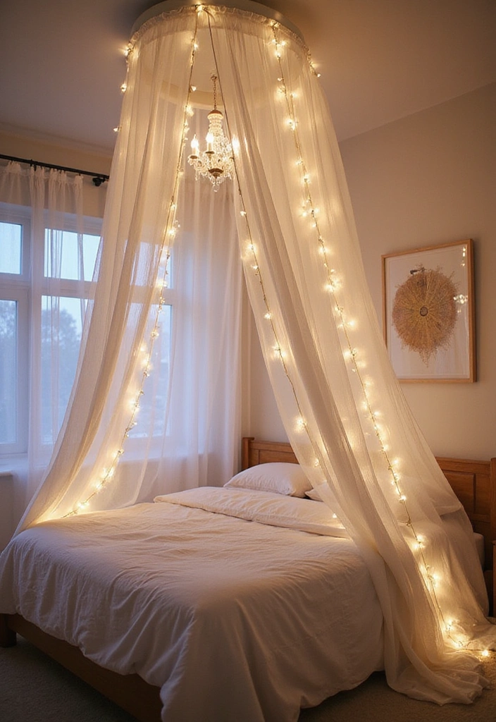 13 Boho Bedroom Decor Ideas That'll Transform Your Space into a Cozy Oasis! - 12. Dreamy Canopies
